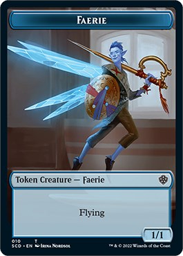 Cat Bird // Faerie Double-Sided Token [Starter Commander Decks] | Shuffle n Cut Hobbies & Games