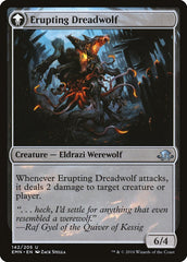 Smoldering Werewolf // Erupting Dreadwolf [Eldritch Moon] | Shuffle n Cut Hobbies & Games
