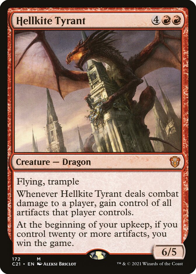 Hellkite Tyrant [Commander 2021] | Shuffle n Cut Hobbies & Games