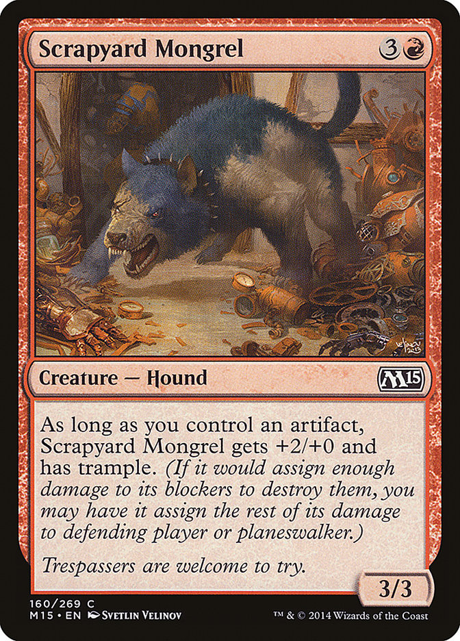 Scrapyard Mongrel [Magic 2015] | Shuffle n Cut Hobbies & Games