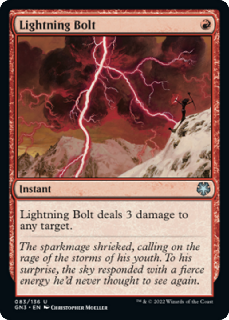 Lightning Bolt [Game Night: Free-for-All] | Shuffle n Cut Hobbies & Games