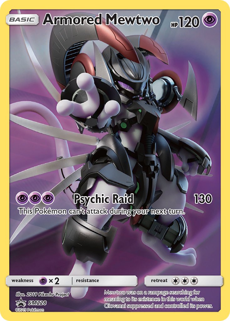 Armored Mewtwo (SM228) [Sun & Moon: Black Star Promos] | Shuffle n Cut Hobbies & Games