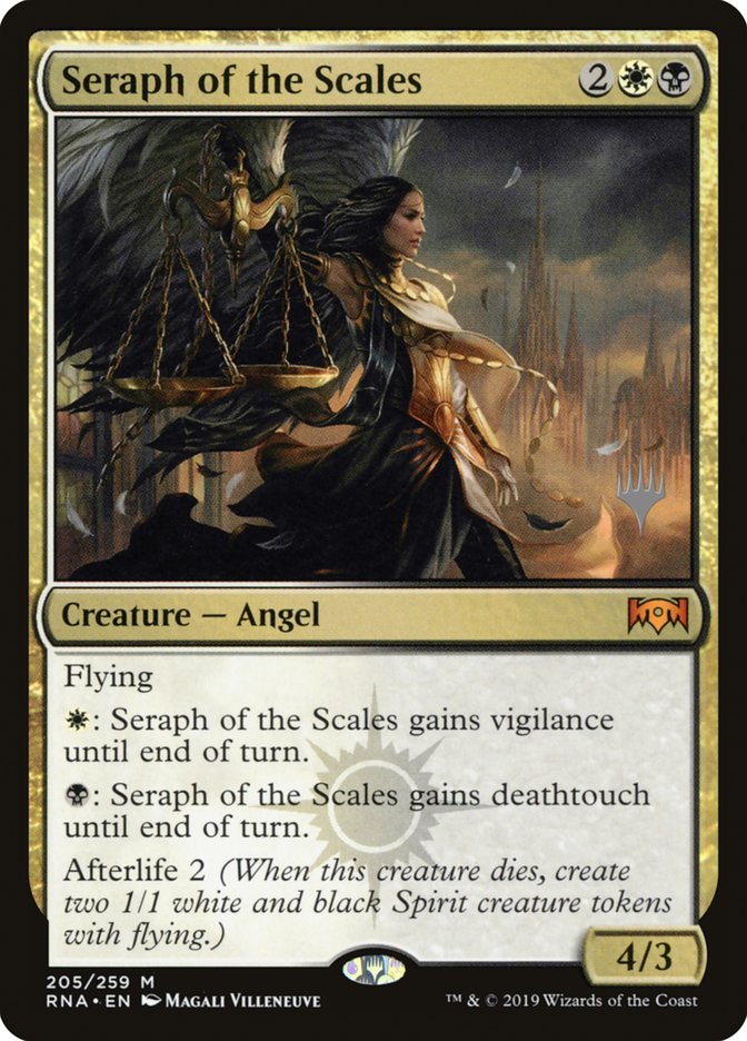 Seraph of the Scales (Promo Pack) [Ravnica Allegiance Promos] | Shuffle n Cut Hobbies & Games