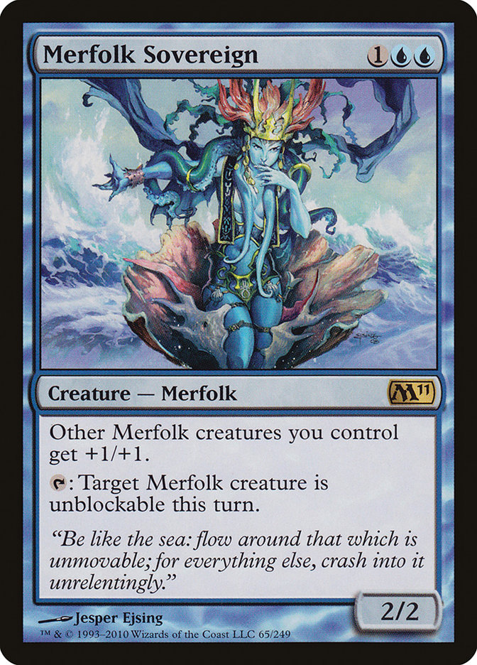 Merfolk Sovereign [Magic 2011] | Shuffle n Cut Hobbies & Games