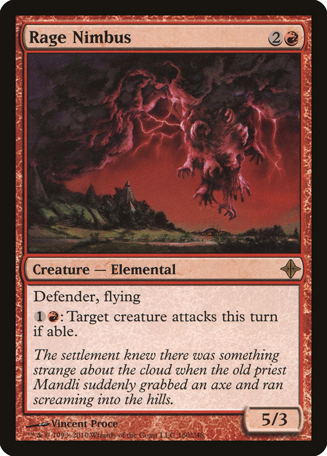 Rage Nimbus [Rise of the Eldrazi] | Shuffle n Cut Hobbies & Games