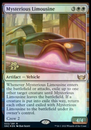 Mysterious Limousine [Streets of New Capenna Prerelease Promos] | Shuffle n Cut Hobbies & Games