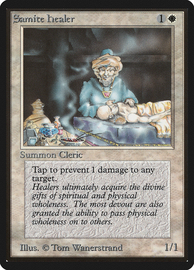 Samite Healer [Beta Edition] | Shuffle n Cut Hobbies & Games