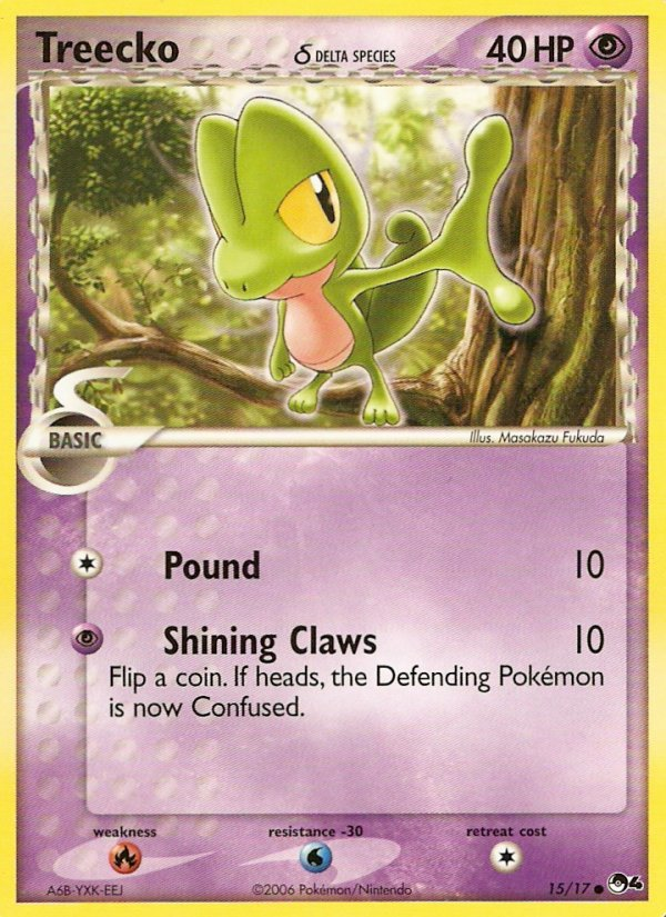 Treecko (15/17) (Delta Species) [POP Series 4] | Shuffle n Cut Hobbies & Games