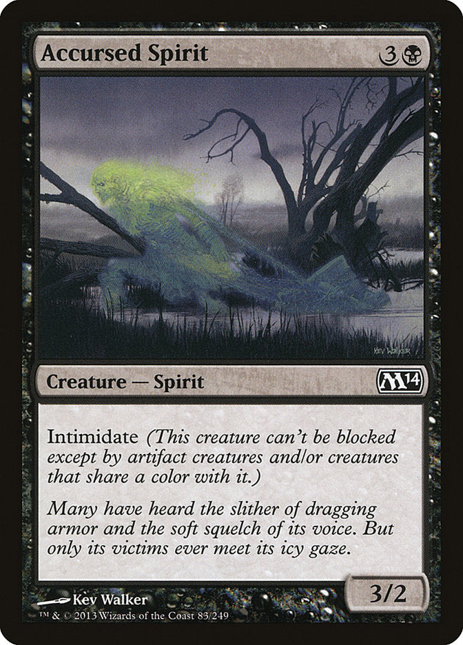 Accursed Spirit [Magic 2014] | Shuffle n Cut Hobbies & Games