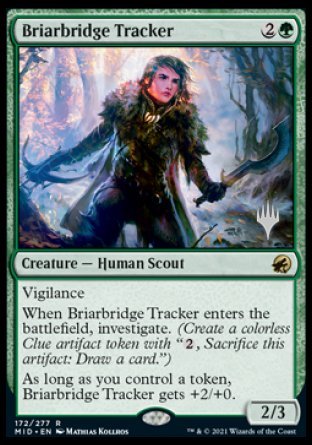 Briarbridge Tracker (Promo Pack) [Innistrad: Midnight Hunt Promos] | Shuffle n Cut Hobbies & Games