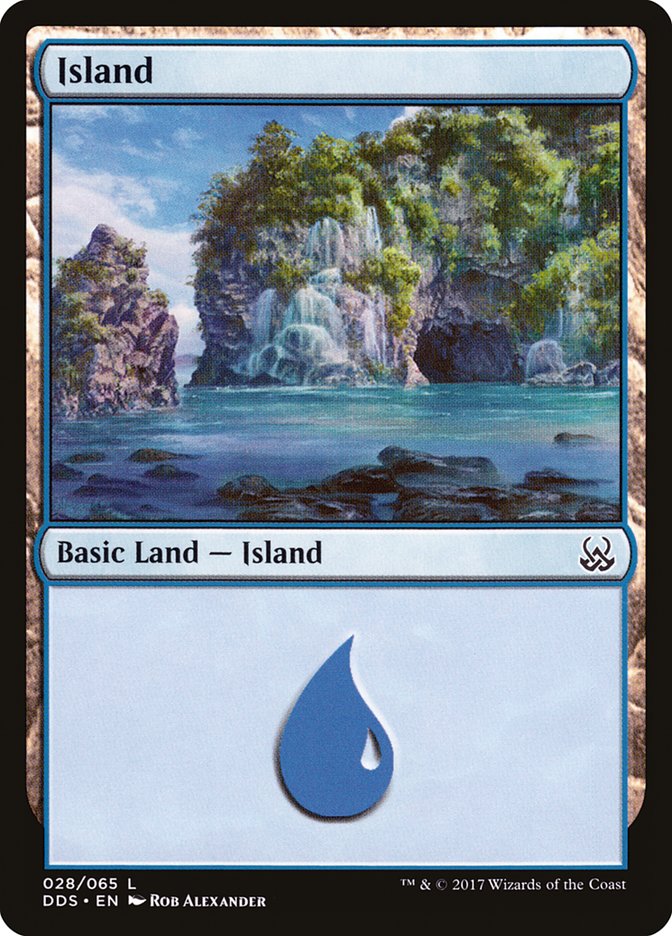 Island (28) [Duel Decks: Mind vs. Might] | Shuffle n Cut Hobbies & Games