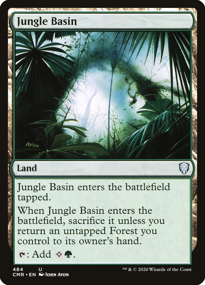 Jungle Basin [Commander Legends] | Shuffle n Cut Hobbies & Games