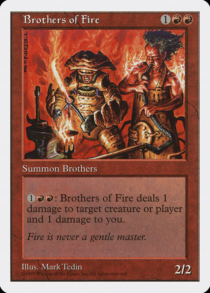 Brothers of Fire [Fifth Edition] | Shuffle n Cut Hobbies & Games