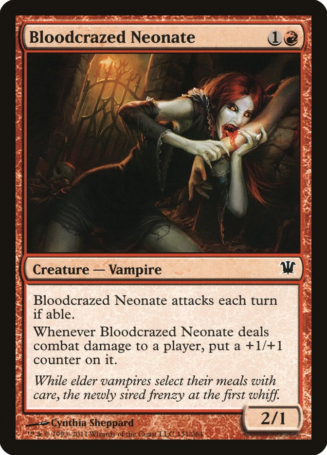 Bloodcrazed Neonate [Innistrad] | Shuffle n Cut Hobbies & Games