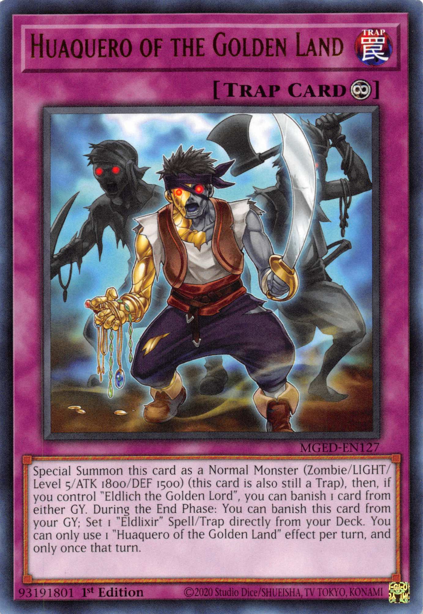 Huaquero of the Golden Land [MGED-EN127] Rare | Shuffle n Cut Hobbies & Games