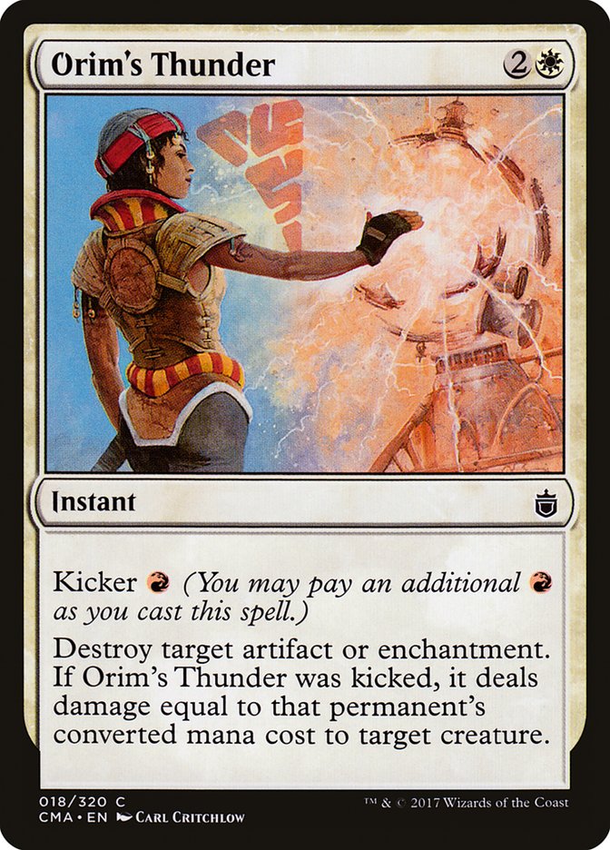 Orim's Thunder [Commander Anthology] | Shuffle n Cut Hobbies & Games