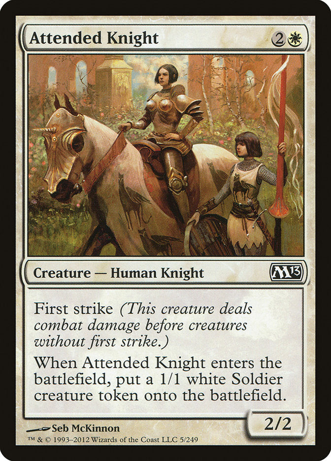 Attended Knight [Magic 2013] | Shuffle n Cut Hobbies & Games