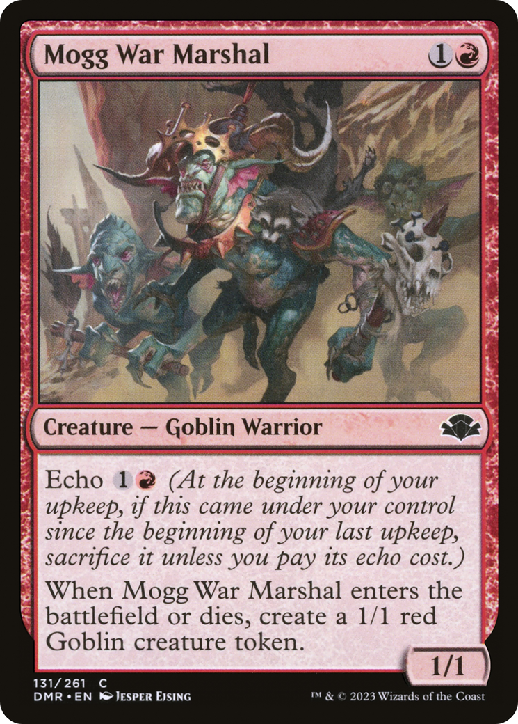 Mogg War Marshal [Dominaria Remastered] | Shuffle n Cut Hobbies & Games