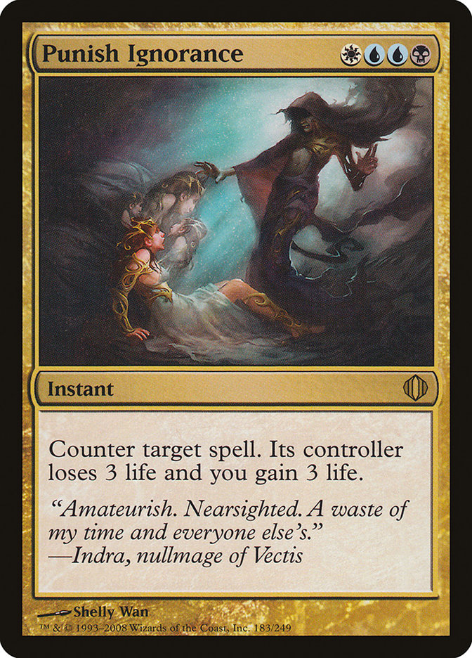 Punish Ignorance [Shards of Alara] | Shuffle n Cut Hobbies & Games