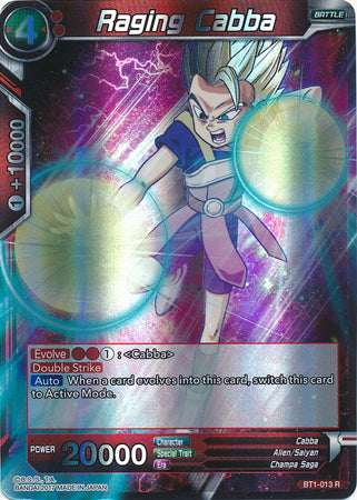 Raging Cabba [BT1-013] | Shuffle n Cut Hobbies & Games