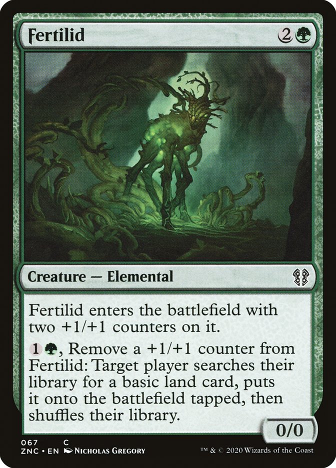 Fertilid [Zendikar Rising Commander] | Shuffle n Cut Hobbies & Games