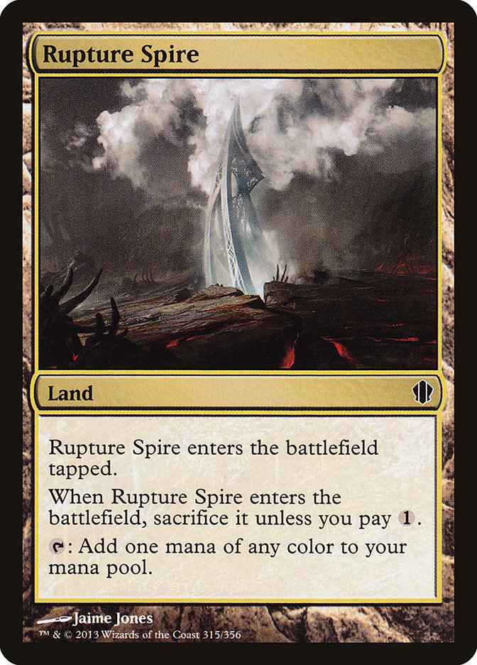 Rupture Spire [Commander 2013] | Shuffle n Cut Hobbies & Games