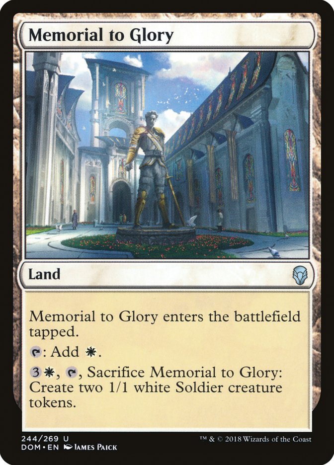 Memorial to Glory [Dominaria] | Shuffle n Cut Hobbies & Games