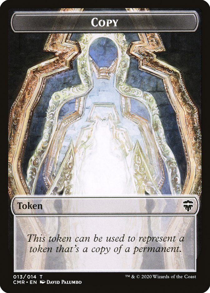 Copy (013) // Golem Double-Sided Token [Commander Legends Tokens] | Shuffle n Cut Hobbies & Games