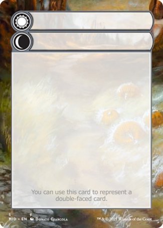 Helper Card (5/9) [Innistrad: Midnight Hunt Tokens] | Shuffle n Cut Hobbies & Games