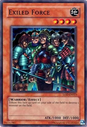 Exiled Force [LOD-EN023] Super Rare | Shuffle n Cut Hobbies & Games