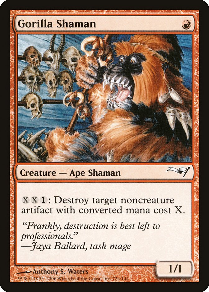 Gorilla Shaman [Coldsnap Theme Decks] | Shuffle n Cut Hobbies & Games