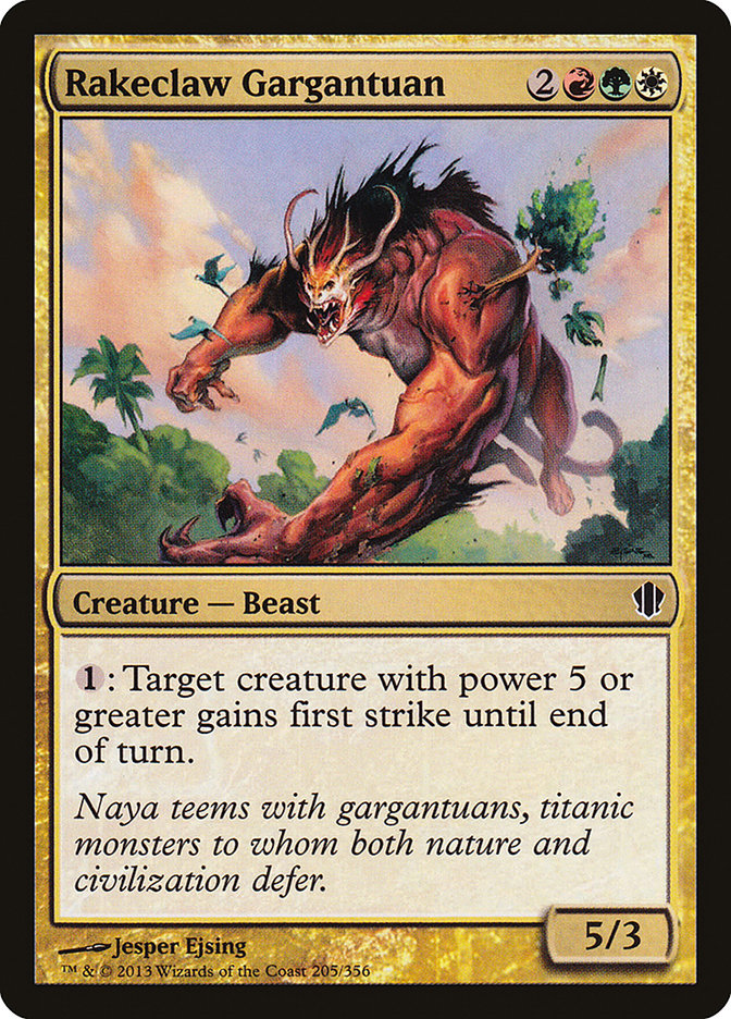 Rakeclaw Gargantuan [Commander 2013] | Shuffle n Cut Hobbies & Games
