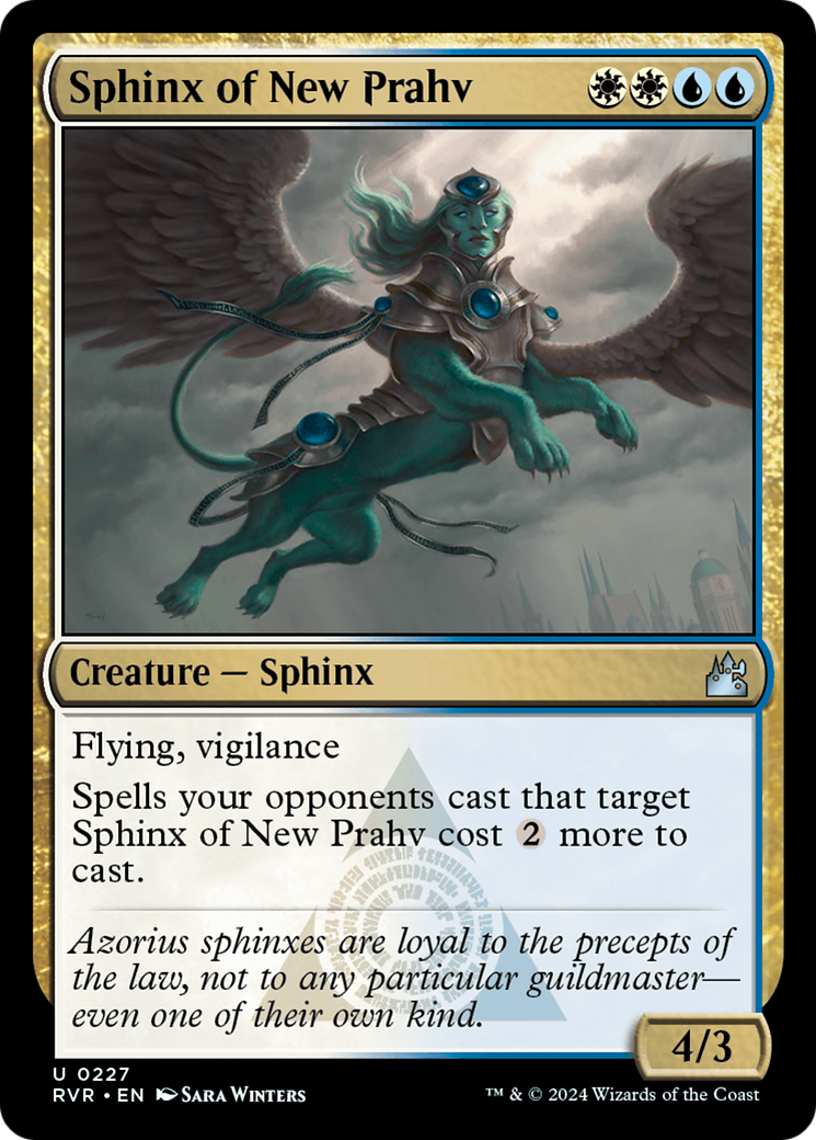 Sphinx of New Prahv [Ravnica Remastered] | Shuffle n Cut Hobbies & Games