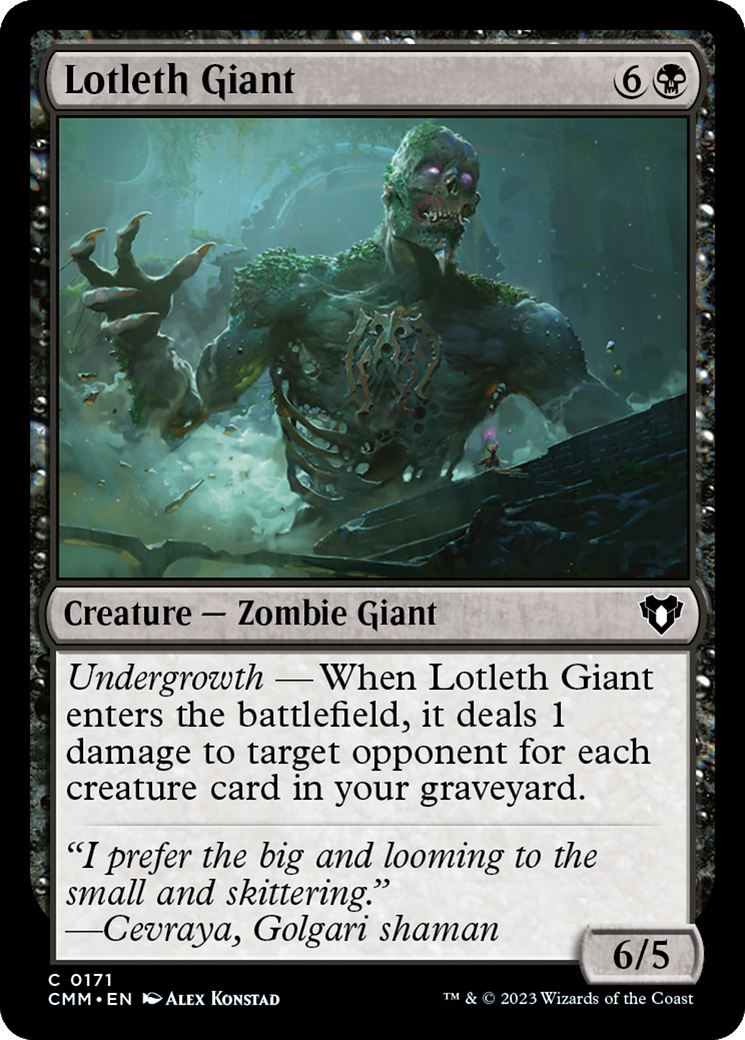 Lotleth Giant [Commander Masters] | Shuffle n Cut Hobbies & Games