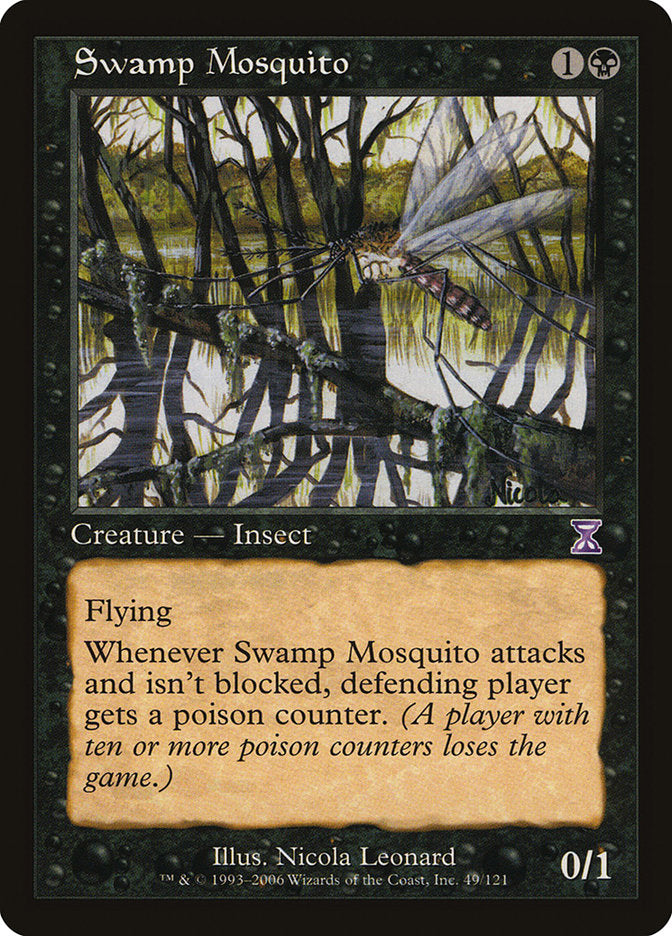 Swamp Mosquito [Time Spiral Timeshifted] | Shuffle n Cut Hobbies & Games