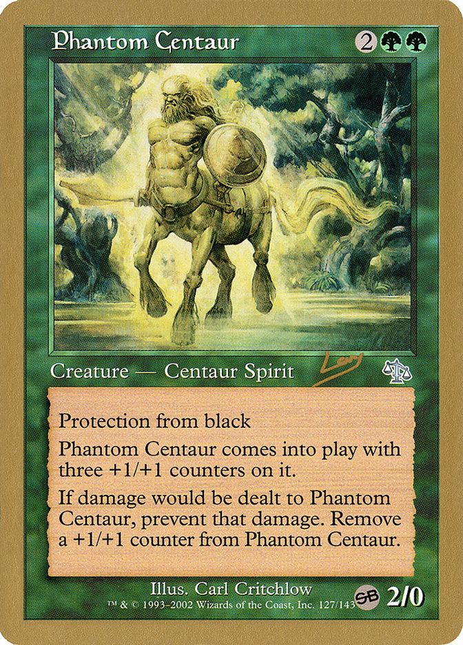 Phantom Centaur (Raphael Levy) (SB) [World Championship Decks 2002] | Shuffle n Cut Hobbies & Games