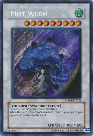 Mist Wurm [HA01-EN023] Secret Rare | Shuffle n Cut Hobbies & Games