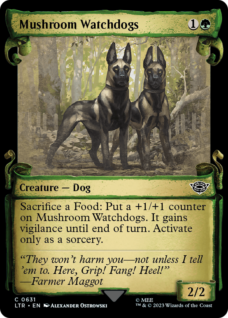 Mushroom Watchdogs [The Lord of the Rings: Tales of Middle-Earth Showcase Scrolls] | Shuffle n Cut Hobbies & Games