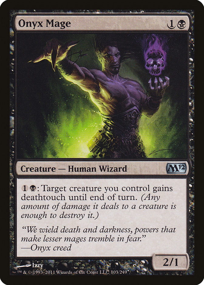 Onyx Mage [Magic 2012] | Shuffle n Cut Hobbies & Games