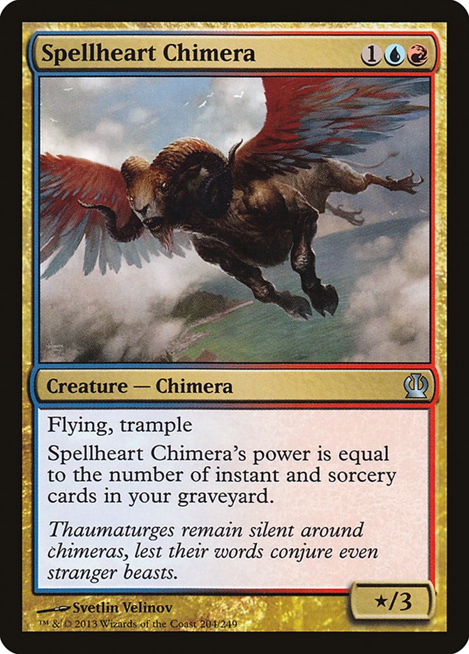 Spellheart Chimera [Theros] | Shuffle n Cut Hobbies & Games