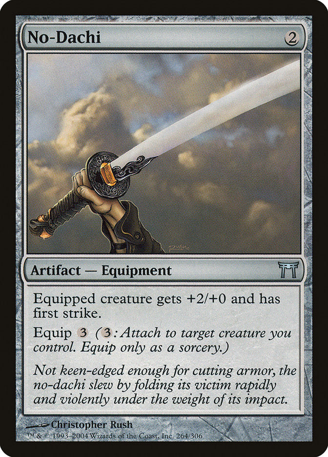 No-Dachi [Champions of Kamigawa] | Shuffle n Cut Hobbies & Games