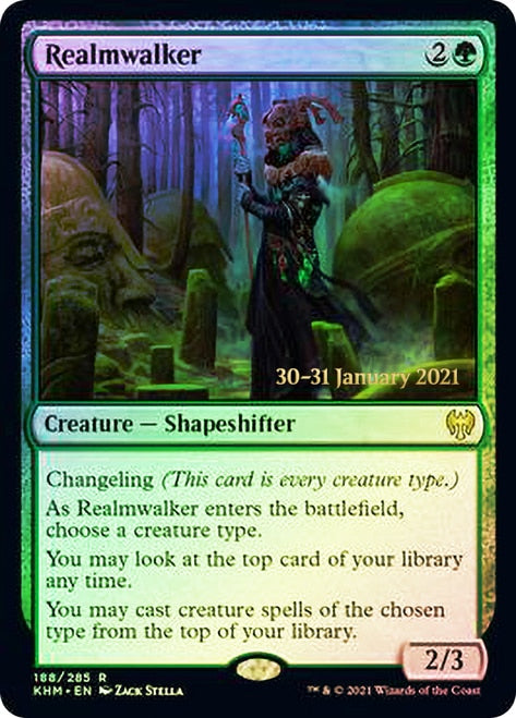 Realmwalker [Kaldheim Prerelease Promos] | Shuffle n Cut Hobbies & Games