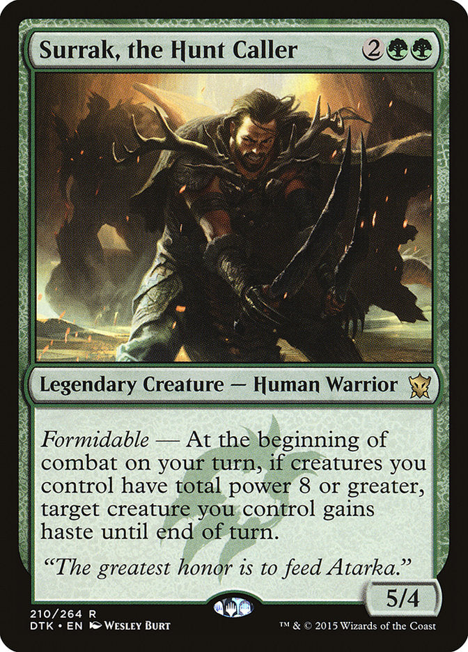 Surrak, the Hunt Caller [Dragons of Tarkir] | Shuffle n Cut Hobbies & Games