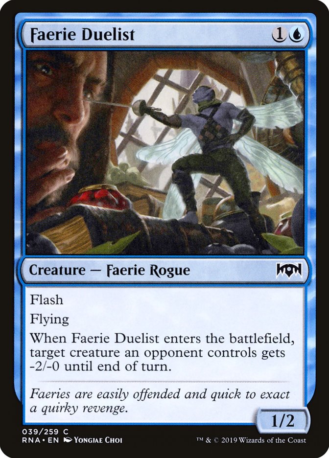 Faerie Duelist [Ravnica Allegiance] | Shuffle n Cut Hobbies & Games