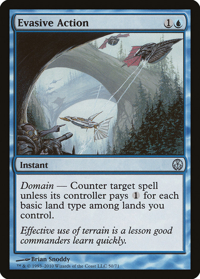 Evasive Action [Duel Decks: Phyrexia vs. the Coalition] | Shuffle n Cut Hobbies & Games