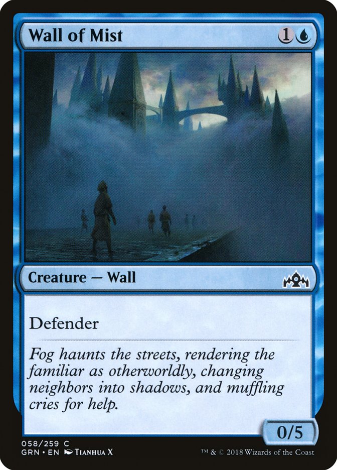 Wall of Mist [Guilds of Ravnica] | Shuffle n Cut Hobbies & Games
