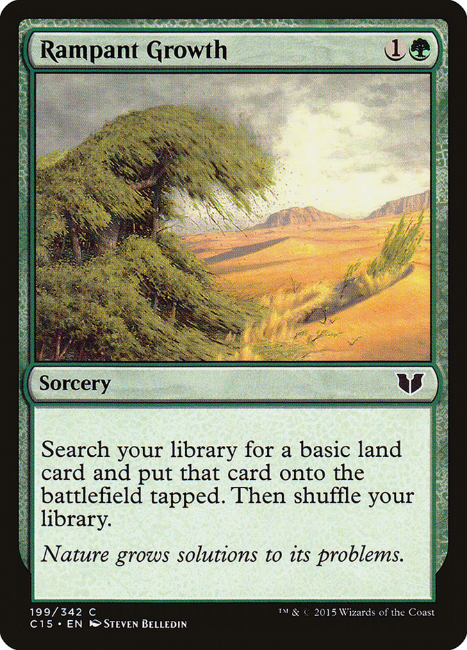 Rampant Growth [Commander 2015] | Shuffle n Cut Hobbies & Games