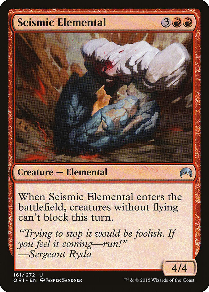 Seismic Elemental [Magic Origins] | Shuffle n Cut Hobbies & Games