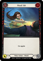 Head Jab (Blue) [WTR100-C] Alpha Print Normal | Shuffle n Cut Hobbies & Games