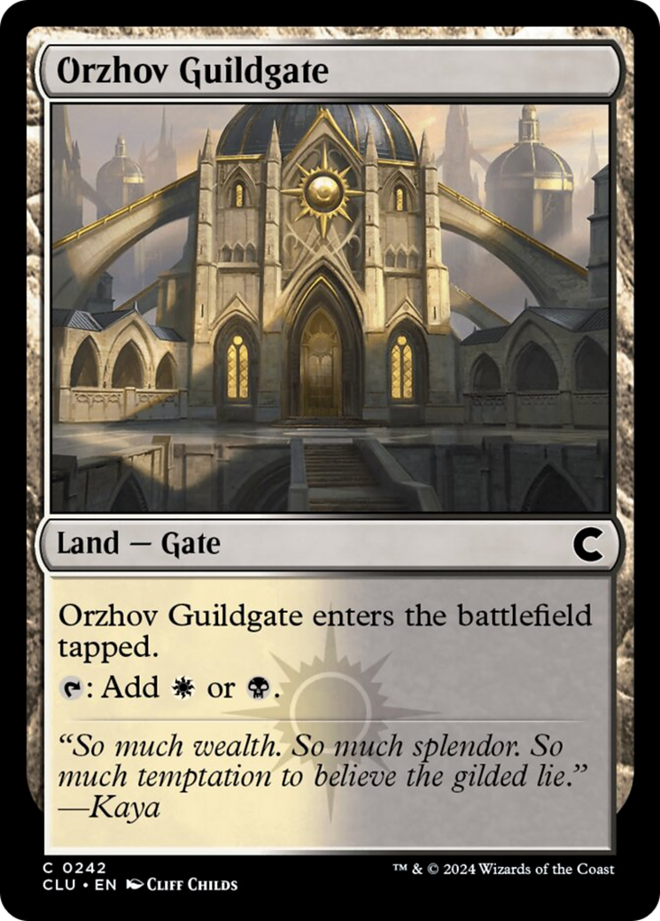 Orzhov Guildgate [Ravnica: Clue Edition] | Shuffle n Cut Hobbies & Games